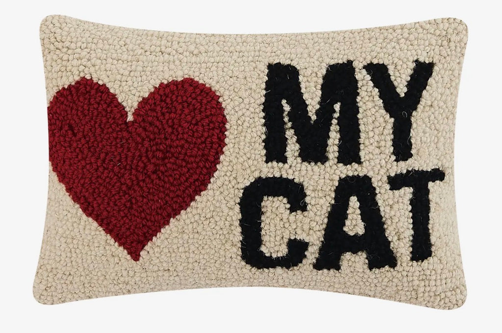 My Heart Cat Hook Pillow