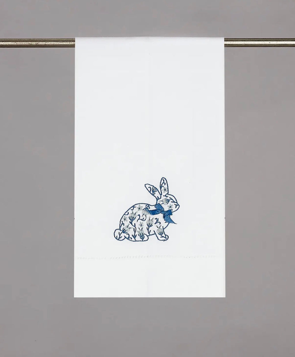 Chinoiserie Easter Bunny Guest Towel