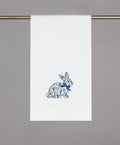 Chinoiserie Easter Bunny Guest Towel