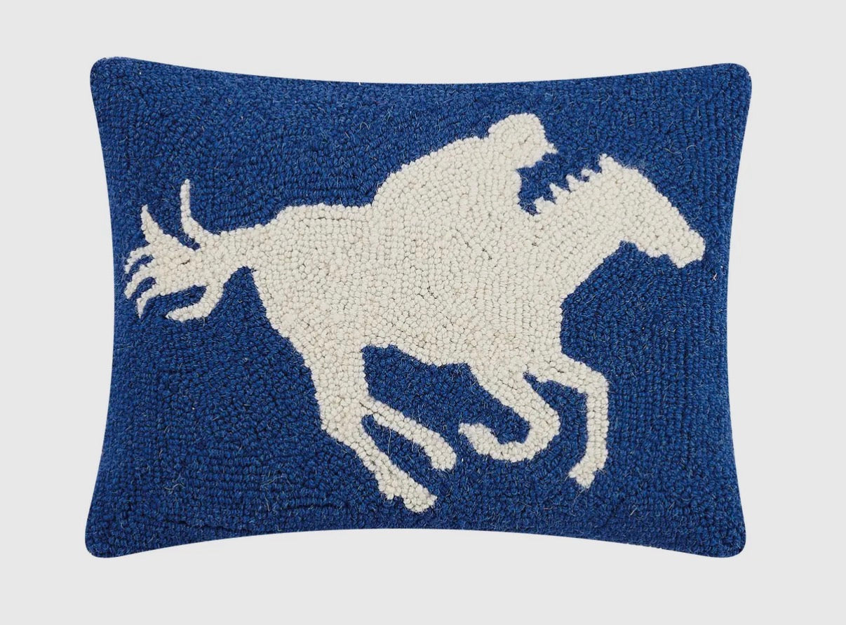 Kentucky Racer Hook Pillow
