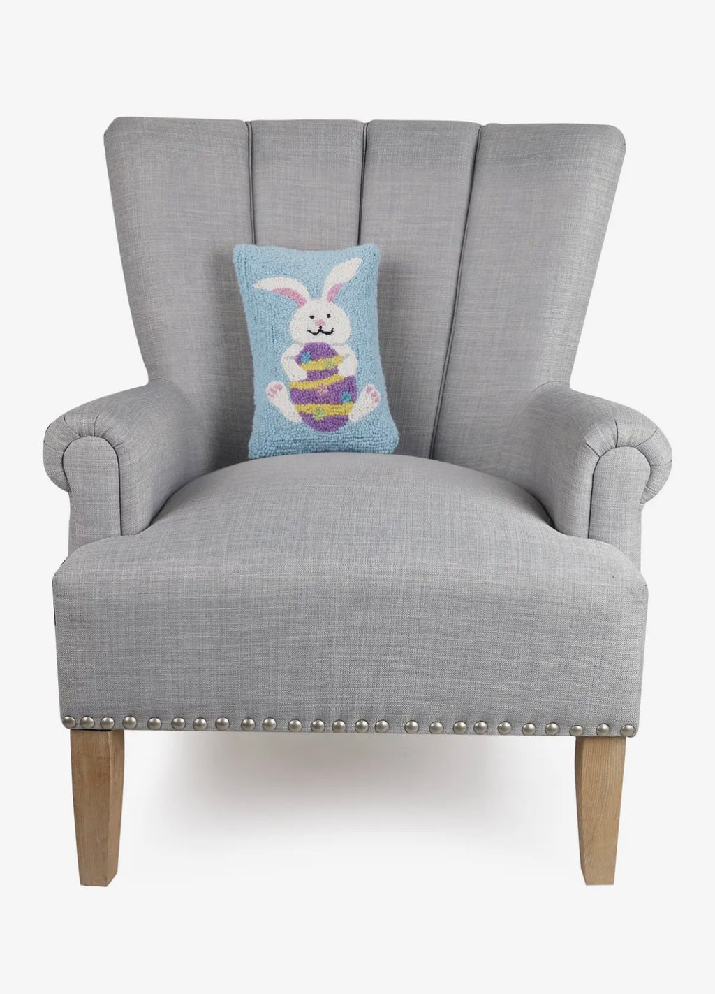 Easter Bunny Egg Hook Pillow