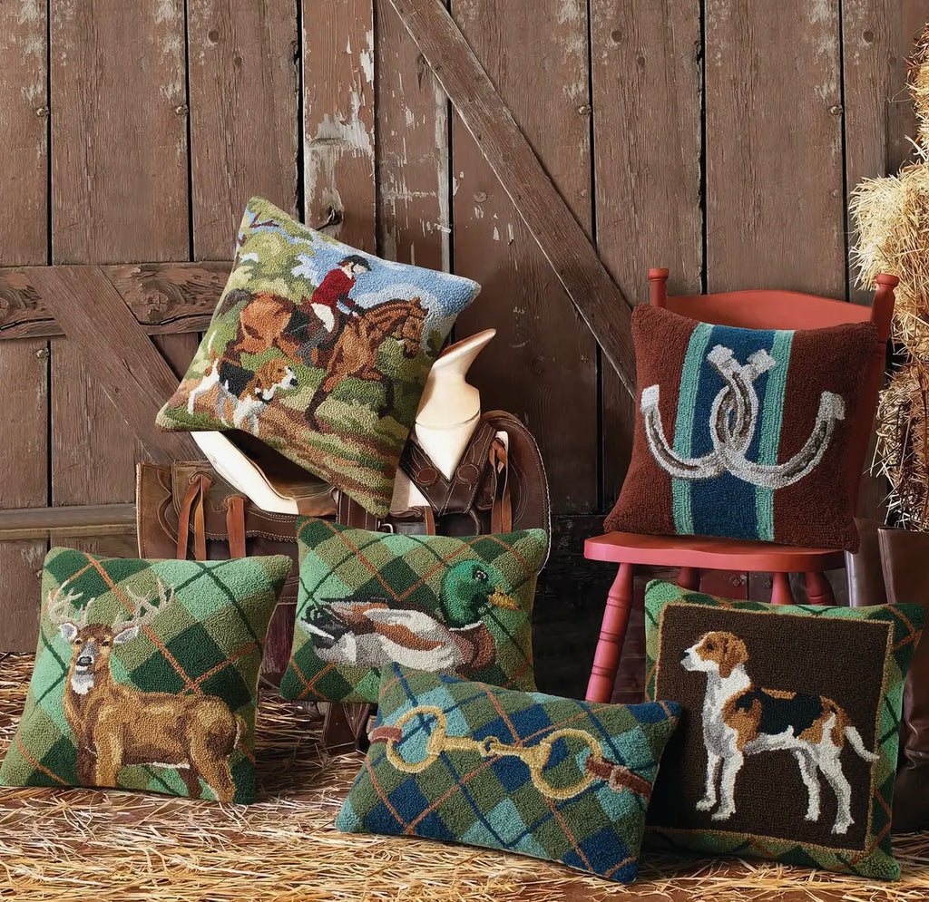 The Hunt Hook Pillow