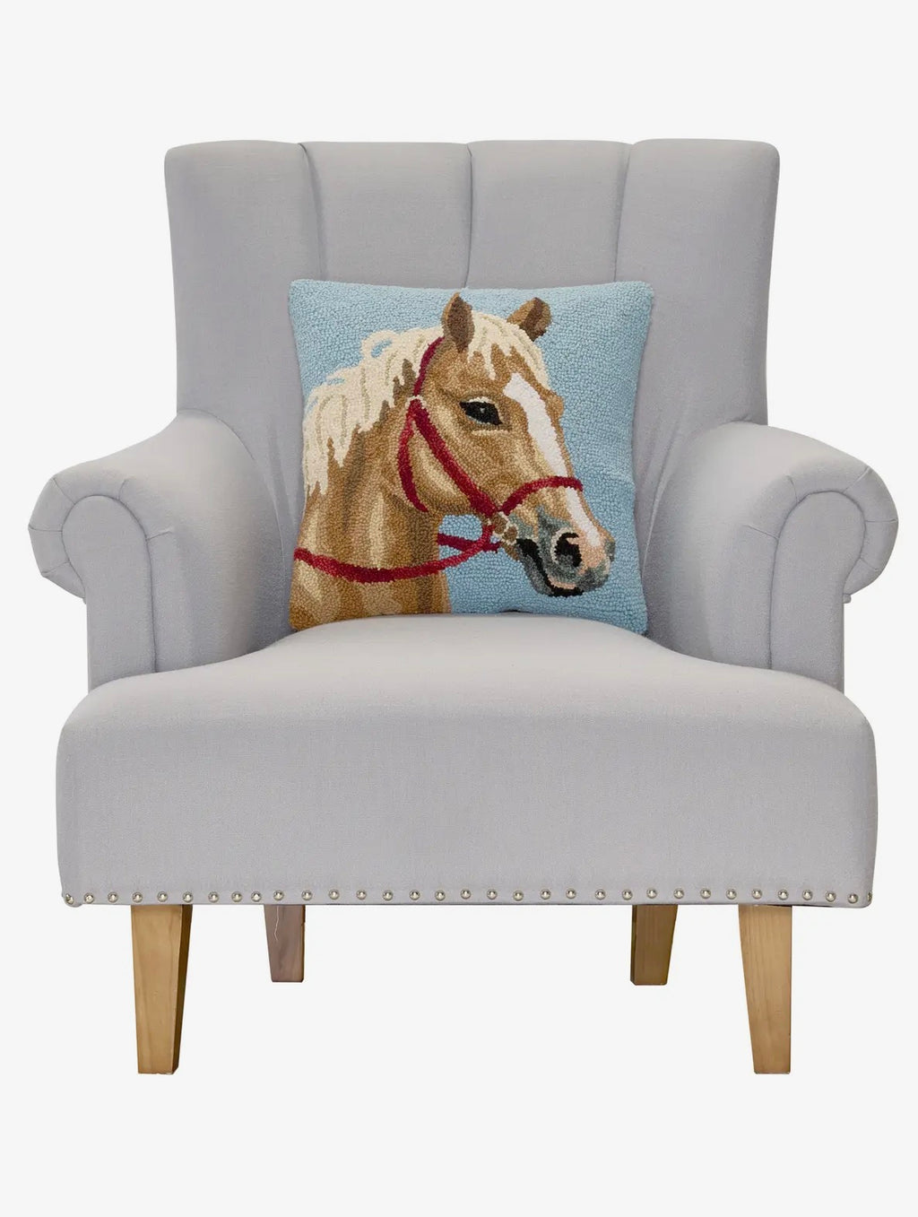 Palomino Horse Hook Pillow