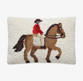Horse Rider Hook Pillow