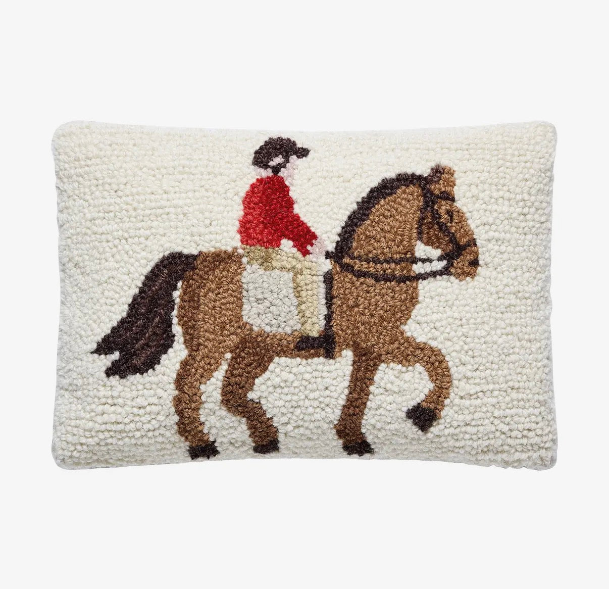 Horse Rider Hook Pillow