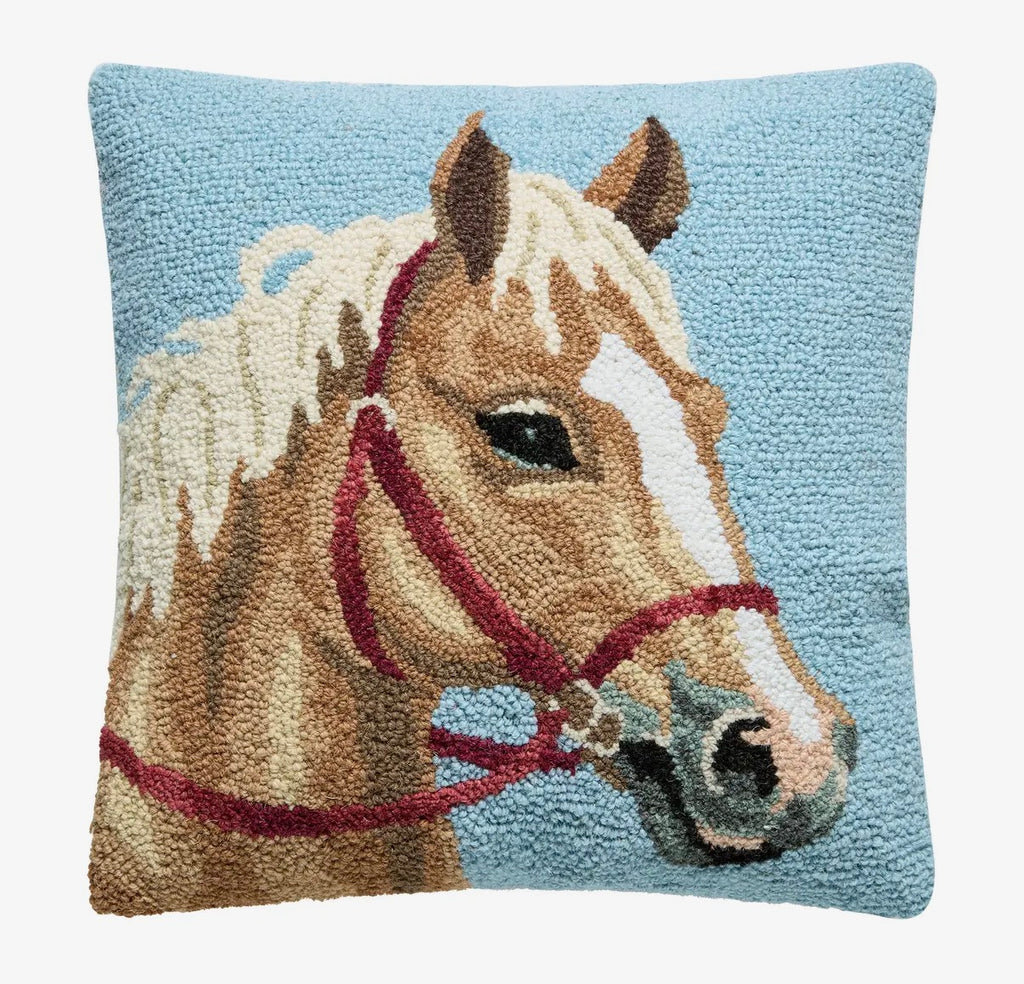 Palomino Horse Hook Pillow