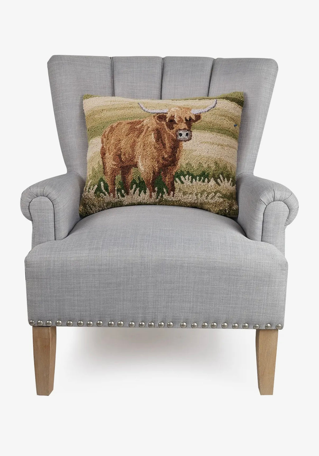 Highland Cattle Hook Pillow