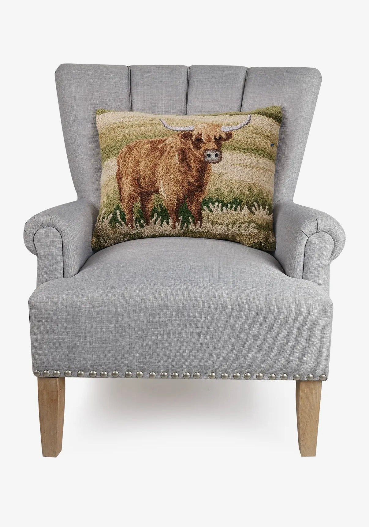 Highland Cattle Hook Pillow