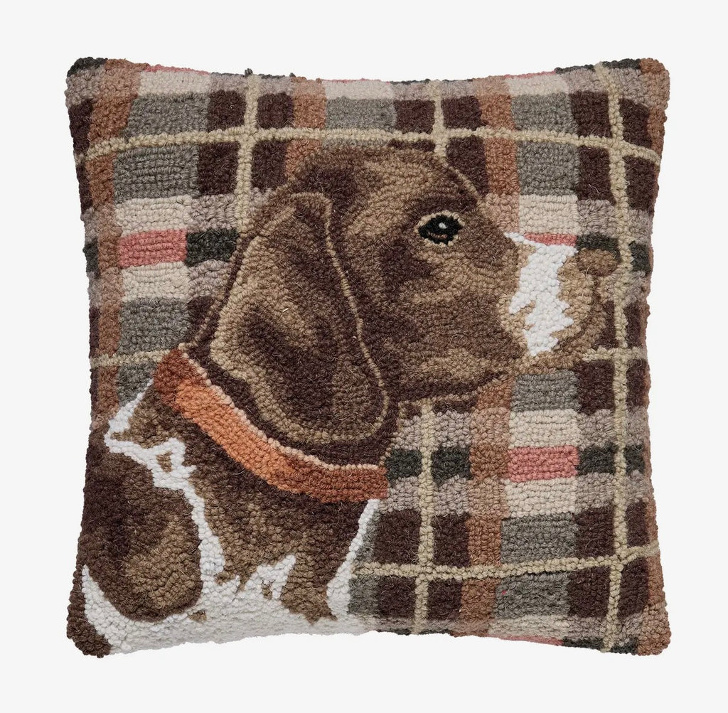 Hunting Dog Hook Pillow
