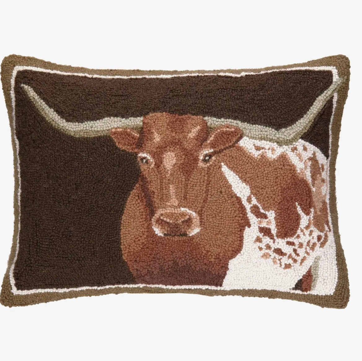 Longhorn Hook Pillow - Mary
Lake Thompson