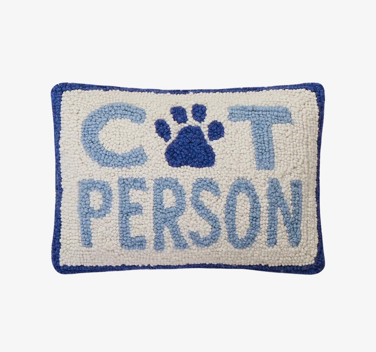 Cat Person hook pillow